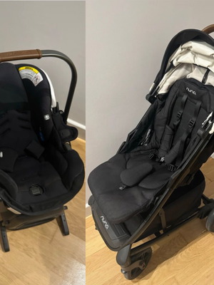 Nuna TAVOnext stroller and car seat set like new with extras