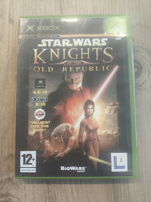 Star Wars Knights of the Old Republic Xbox game like new, English version