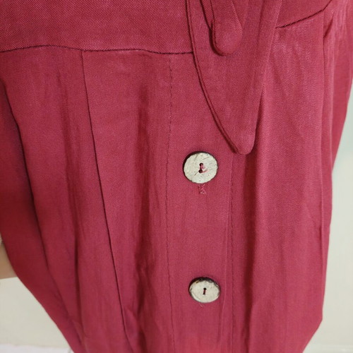 Long Strap Dress with Buttons and Tie like new