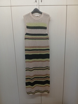 Mango long dress size L like new worn once
