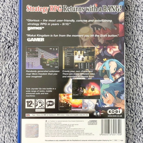 Makai Kingdom PlayStation 2 used, adventure