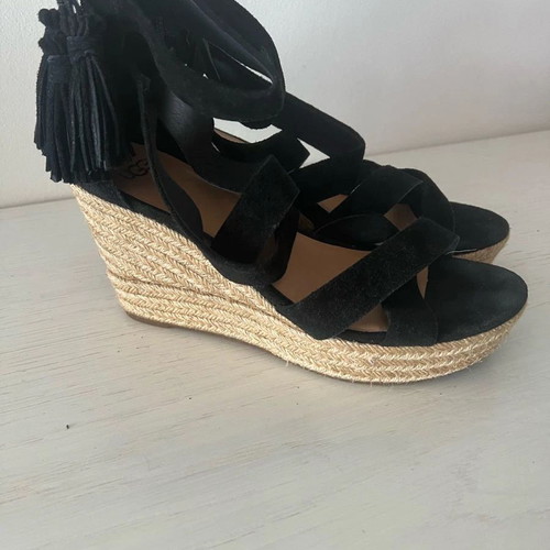 Ugg Australia women's sandals like new, black, size 41