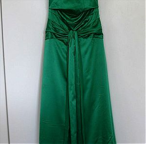 Φόρεμα Μάξι Βραδυνή Τουαλέτα Πράσινο Σμαραγδί Medium