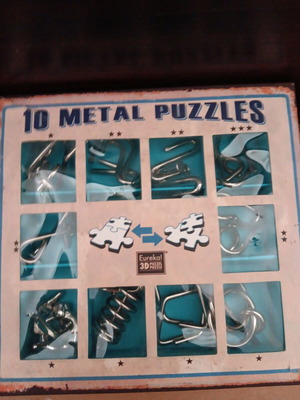 Metal Puzzles like new