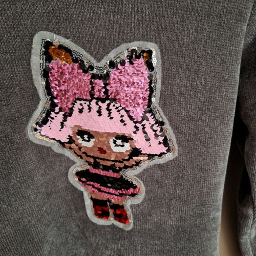 LOL Surprise corduroy hoodie dress for girls aged 10-14
