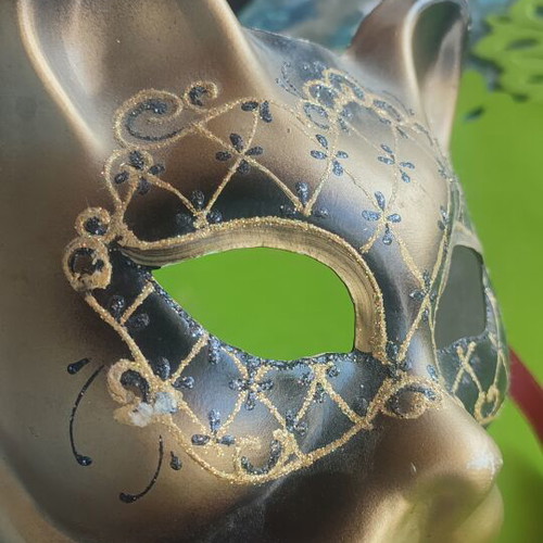 Hand-painted Venetian mask