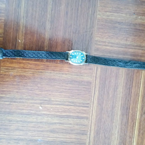Laora wristwatch used, vintage, slim, INCABLOC