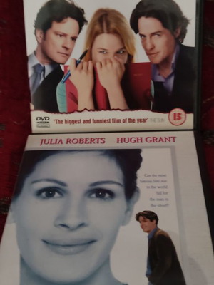 Notting Hill και Bridget Jones's Diary DVD μεταχειρισμένα, κωμωδία, αισθηματικά