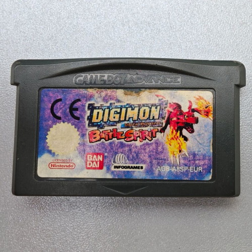 Digimon Battle Spirit for Game Boy Advance used