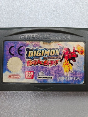 Digimon Battle Spirit for Game Boy Advance used