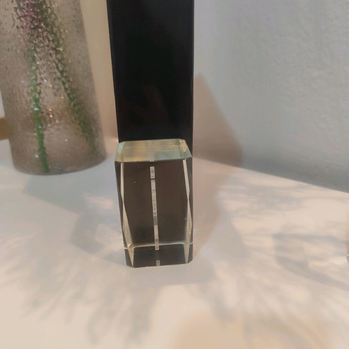 Johnnie Walker crystal decorative collectible used
