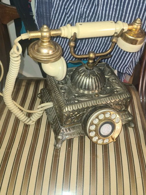 Antique telephone used