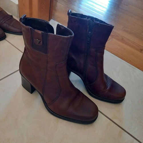 Mario Ponti Milano women's ankle boots size 36 brown used in good condition