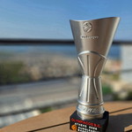 Euroleague Olympiacos trophy 30 cm with keychain gift