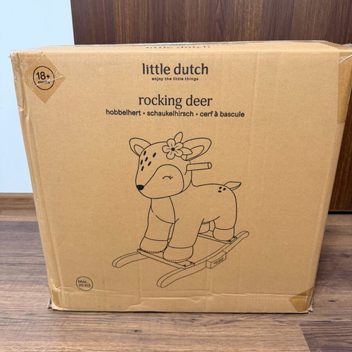 Plush Rocking Toy Little Dutch Fairy Garden new