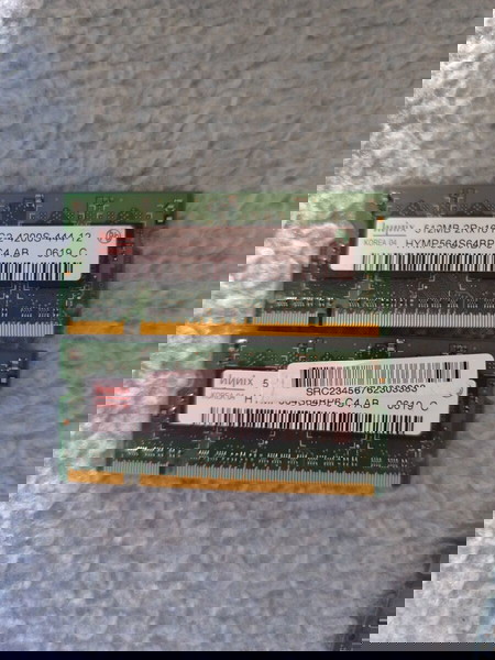 Μνήμες Ram DDR2 1gb so-dimm