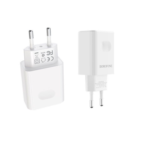 Borofone 18W USB A QC3.0 charger