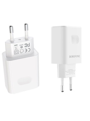 Borofone 18W USB A QC3.0 charger