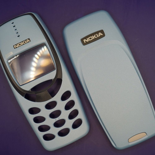 Nokia 3310 / 3330 housing light blue like new
