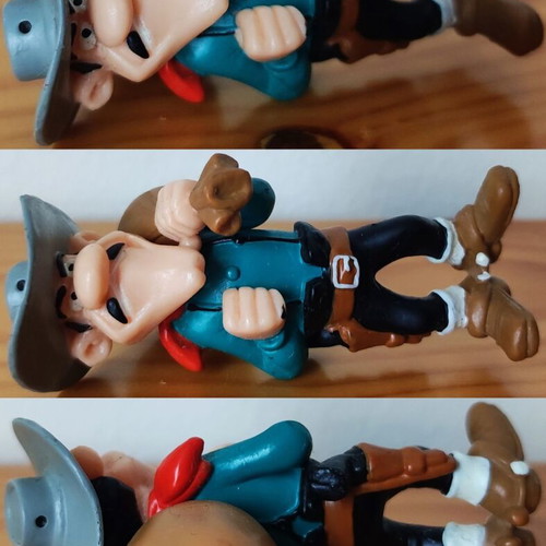 William Dalton vintage collectible mini figure 1997 Lucky Luke
