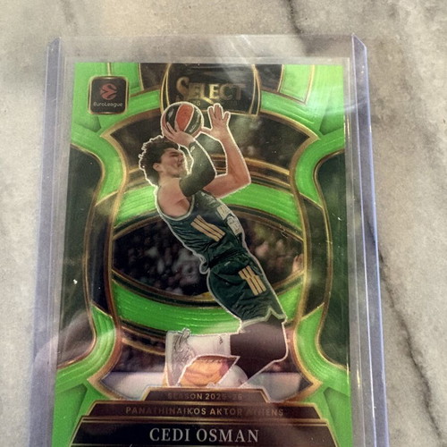 Cedi Osman 32/75 Neon Green Prizm Card New