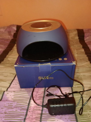 Nail lamp used, barely used