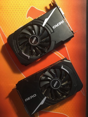 MSI AERO 1060 3GB видеокарта като ново