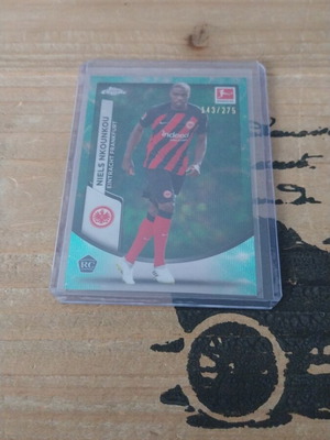 Niels Nkounkou Topps Chrome rookie numbered card like new