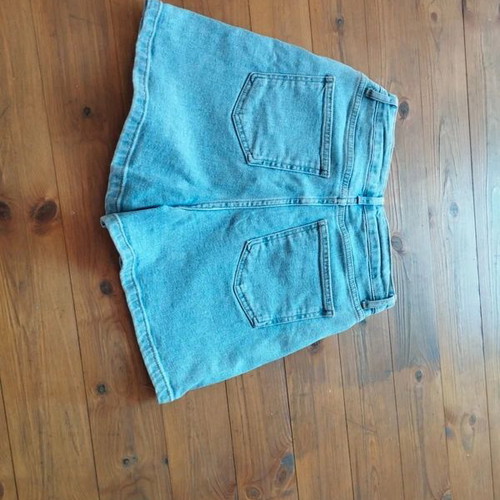 Trendyol denim shorts like new, size S 36 8, blue