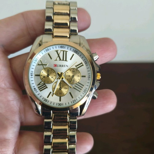 Curren women's watch like new, gold and silver