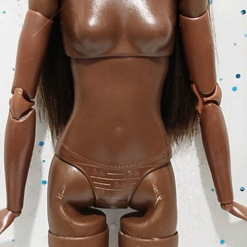 Barbie Made to Move African-American doll used with small flaws