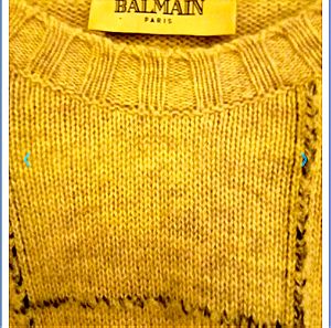 Balmain Paris μάλλινο ανδρικό πουλόβερ