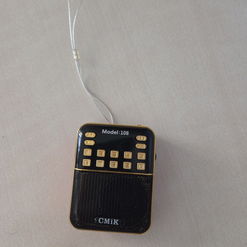 Portable Rechargeable Speaker and Radio like new