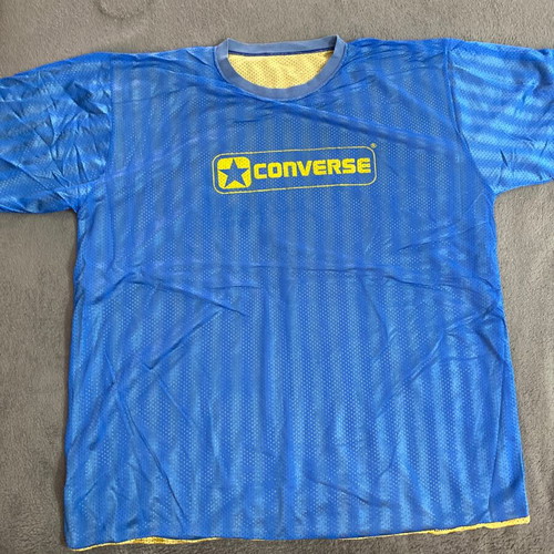 Converse vintage 80s shirt XL used, blue reversible