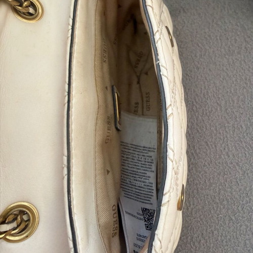 Guess Giully Mini shoulder bag like new, apricot cream/beige