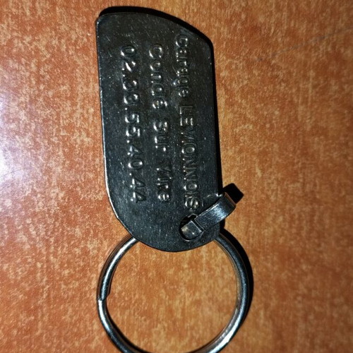 Renault keychain used
