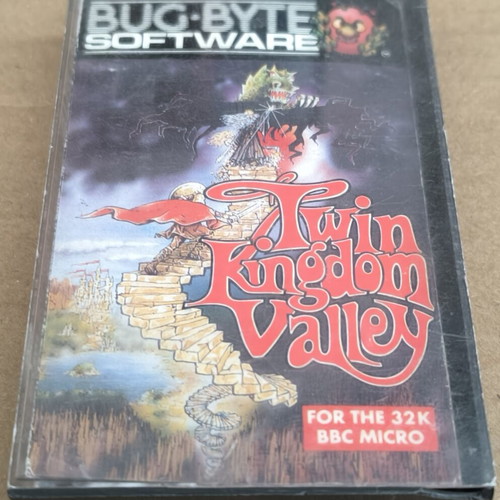 Twin Kingdom Valley BBC Micro cassette like new, complete in box