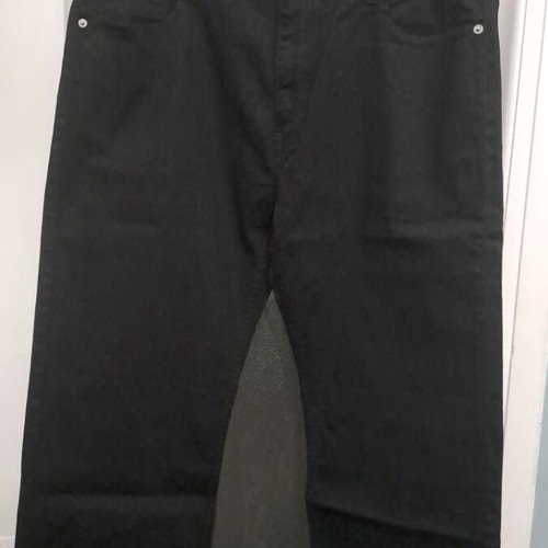 Levi's black jeans 569 baggy fit like new, men's