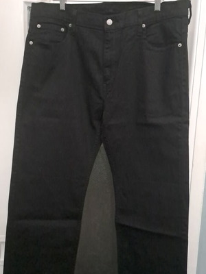 Levi's black jeans 569 baggy fit like new, men's