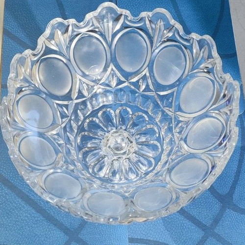 Crystal fruit bowl like new