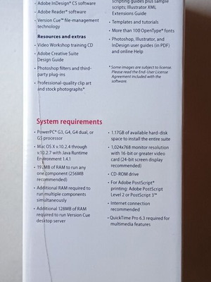 Adobe Photoshop Creative Suite Standard Edition καινούργιο