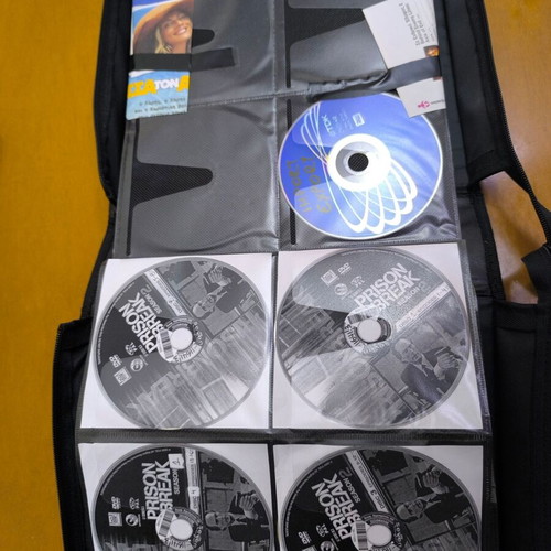 CD - DVD Carrying Case 240 Slots Used