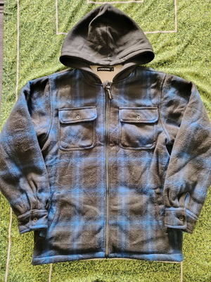 Workzone Hooded Winter Top S like new, blue