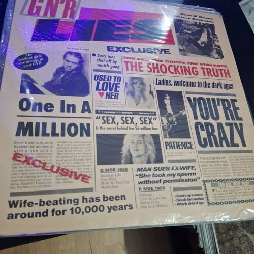 G N' R Lies Guns N' Roses 1988 vinyl