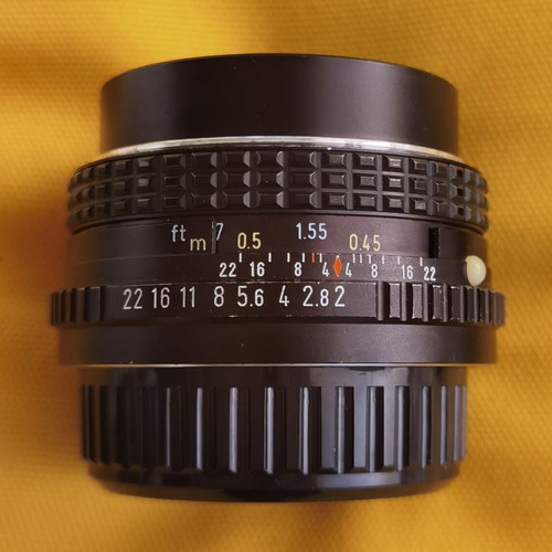 Asahi Pentax-M SMC 50mm 1:2 lens like new