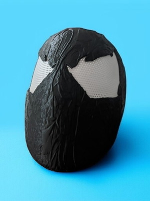 Spider-Man PS5 Symbiote Edition helmet