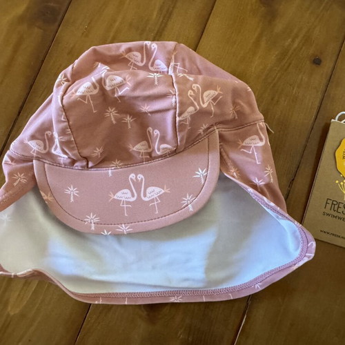 FRESK Flamingo Baby Sun Protection Hat 6-12m used