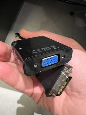 Αντάπτορας DVI to VGA καινούργιος