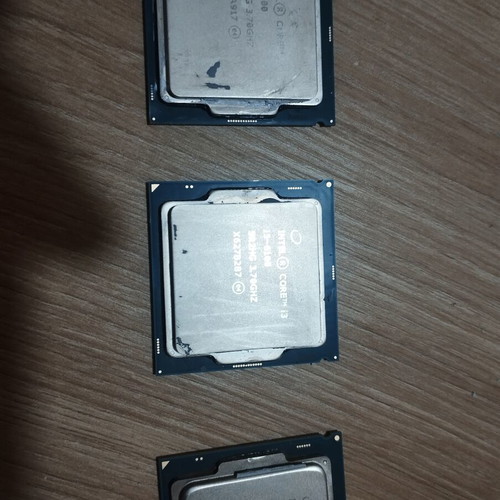 Intel Core i3 6100 processors used, pack of 3, 1151 socket
