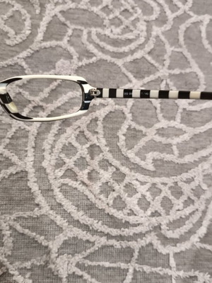 Eyeglasses frame in black and white, like new